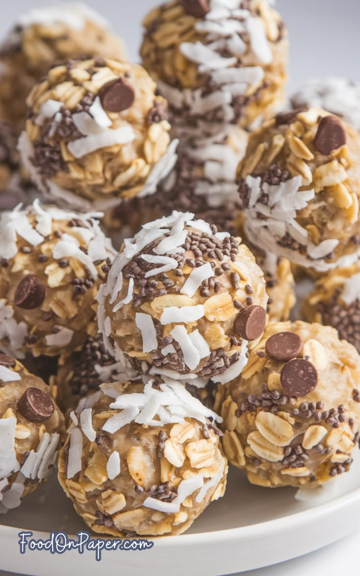 Energy Balls de Coco